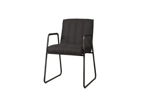 Santo Armstoel - fabric Miami 001 anthracite Laatste Kans